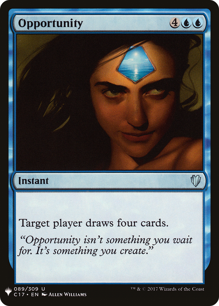 Opportunity (C17) (LIST-C17-89) - The List