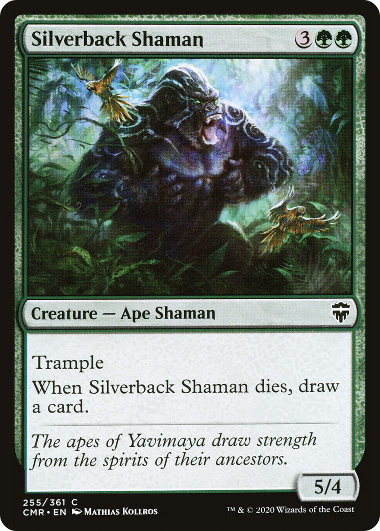 Silverback Shaman (CMR-255) - Commander Legends