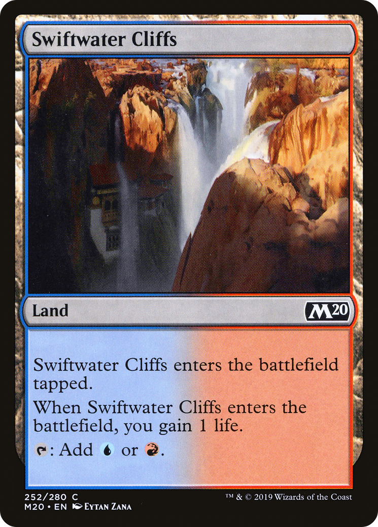 Swiftwater Cliffs (M20-252) - Core Set 2020 Foil