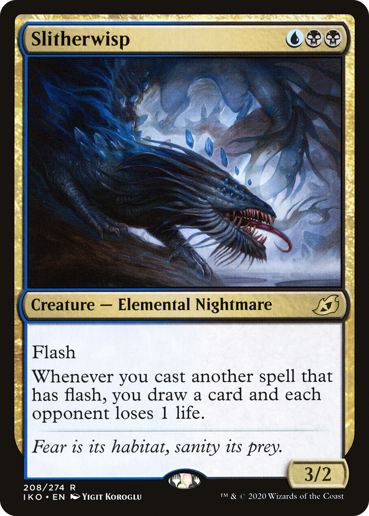 Slitherwisp (IKO-208) - Ikoria: Lair of Behemoths Foil