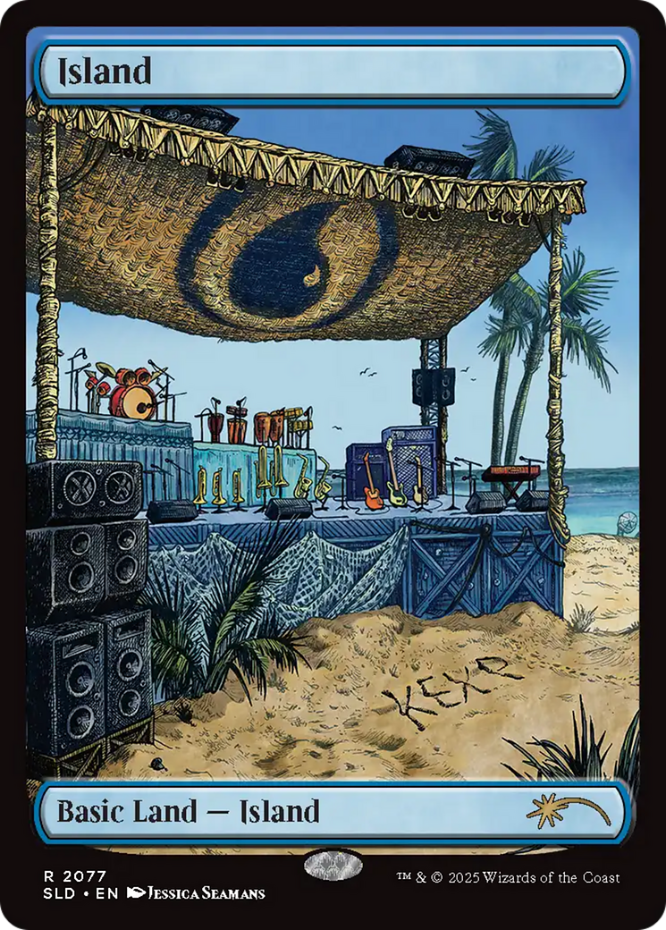 Island (2077) (SLD-2077) - Secret Lair Drop