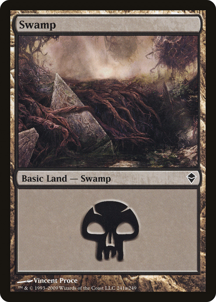 Swamp (241a) (ZEN-241A) - Zendikar
