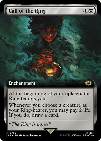 Call of the Ring (Extended Art) (Surge Foil) (LTR-766) - The Lord of the Rings: Tales of Middle-earth: (Extended Art) Foil