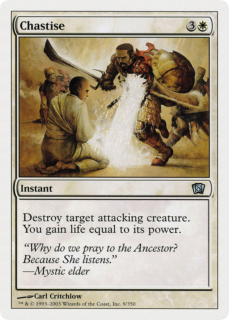 Chastise (8ED-009) - 8th Edition Foil