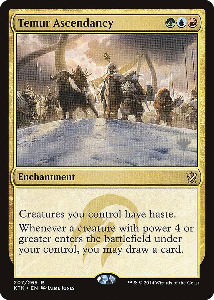 Temur Ascendancy (PPM21-207) - Khans of Tarkir Promos