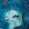 Wave Goodbye // Wave Goodbye (ALCI-076) - The Lost Caverns of Ixalan Art Series (Borderless)
