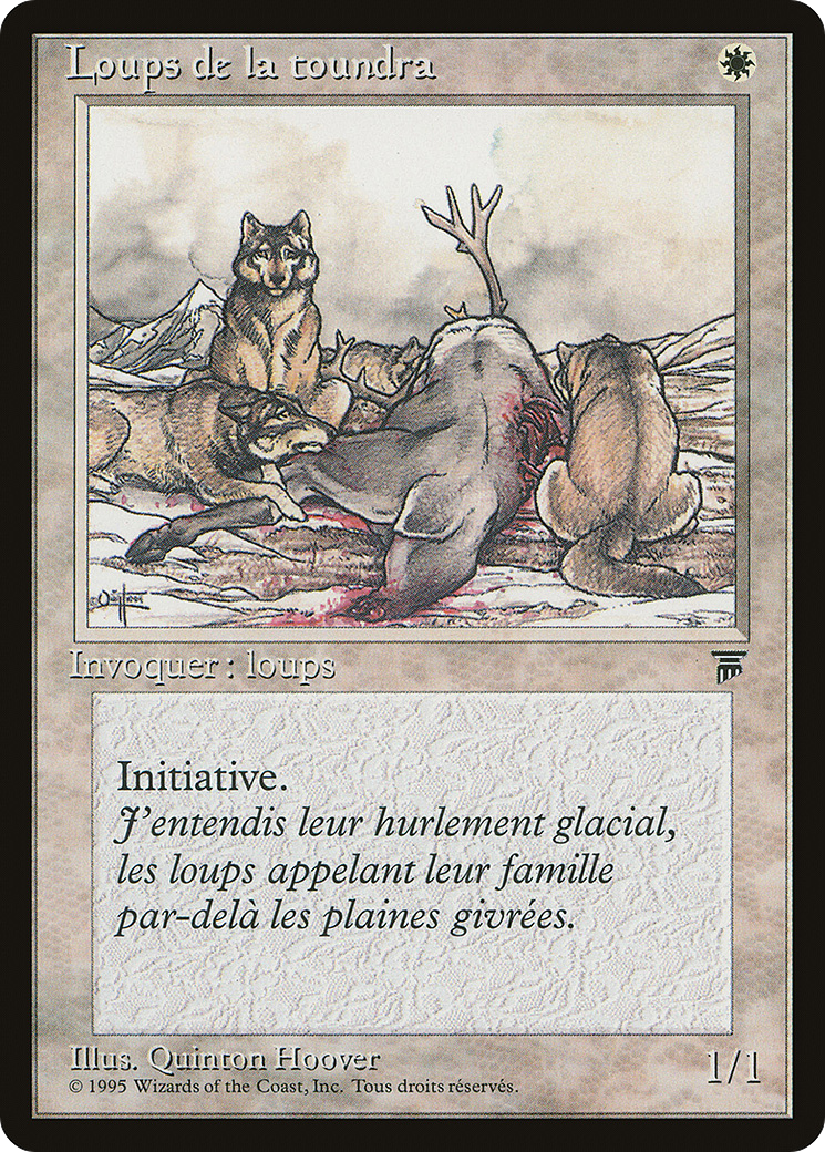 Tundra Wolves (French) - "Loups de la toundra" (REN-) - Renaissance