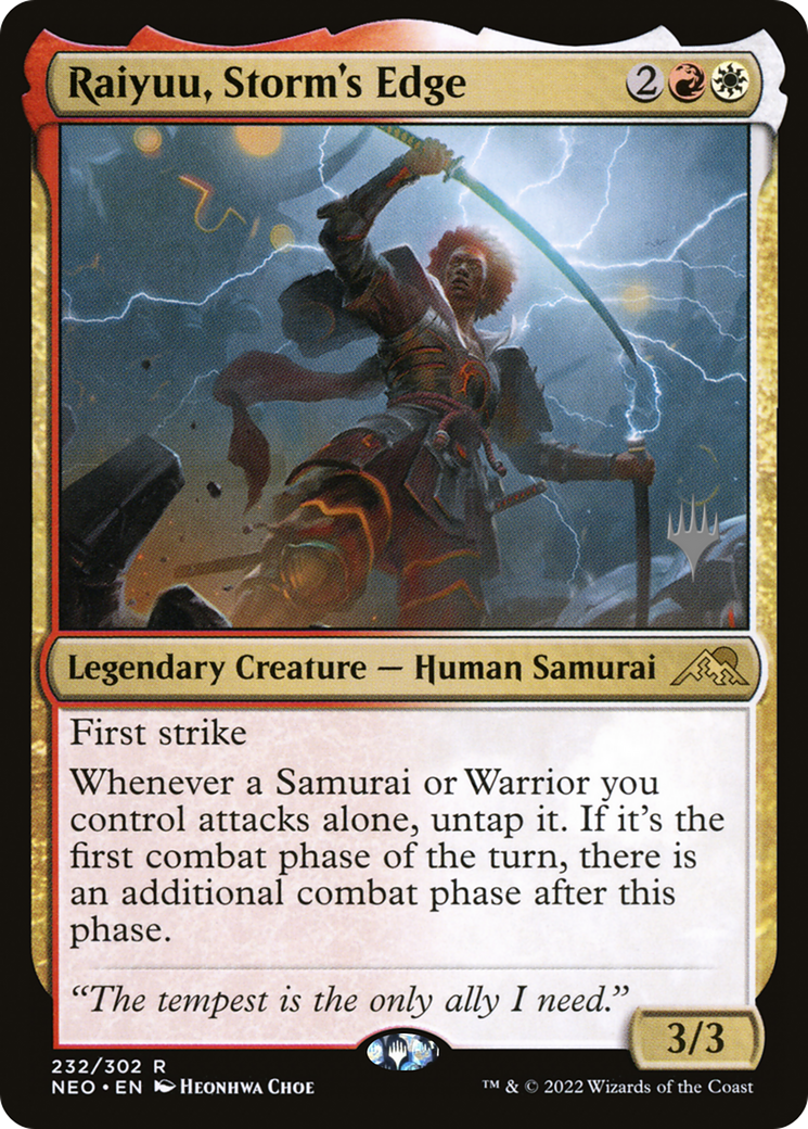 Raiyuu, Storm's Edge (PPNEO-232) - Kamigawa: Neon Dynasty Promos Foil