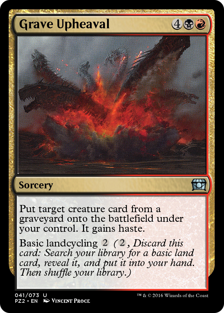 Grave Upheaval (PZ2-041) - Treasure Chest Foil
