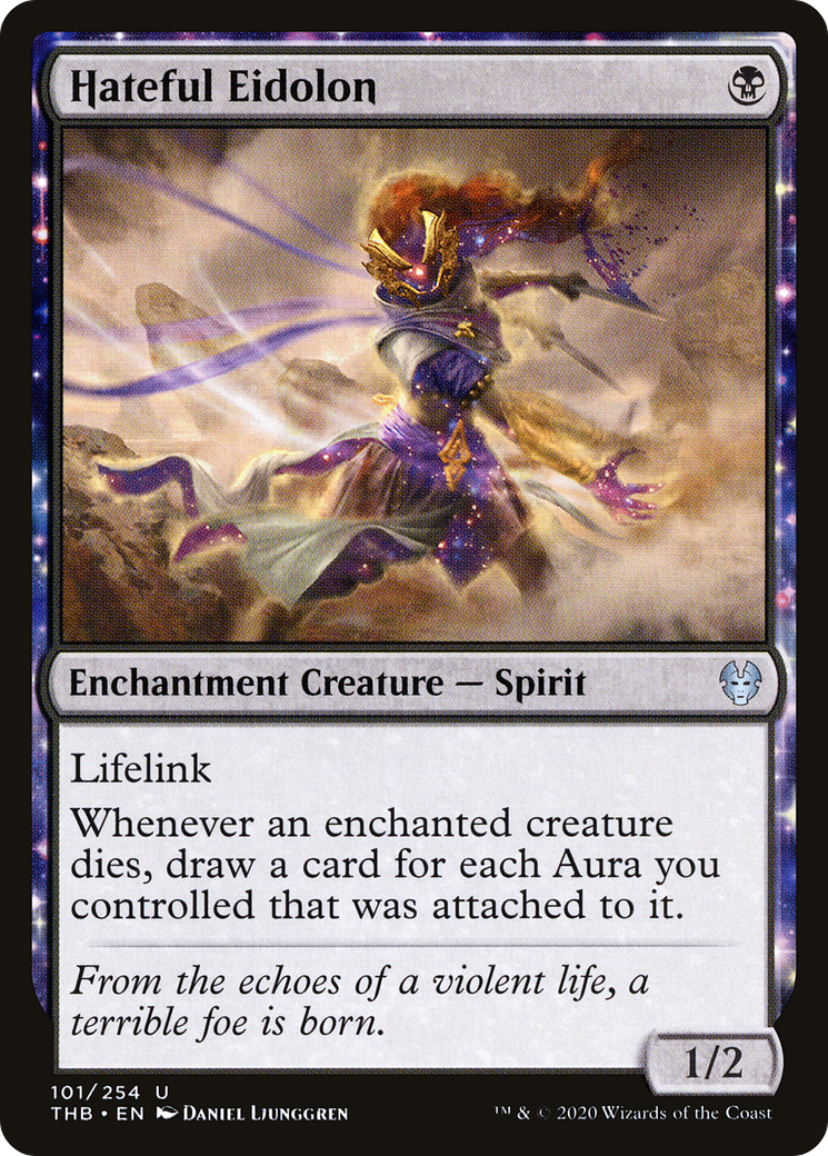 Hateful Eidolon (THB-101) - Theros Beyond Death: (enchantment)