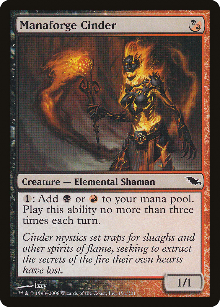 Manaforge Cinder (SHM-191) - Shadowmoor
