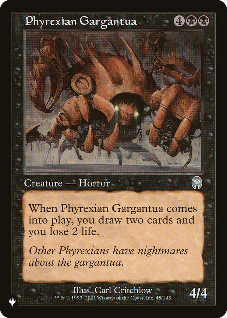 Phyrexian Gargantua (LIST-48/143) - The List