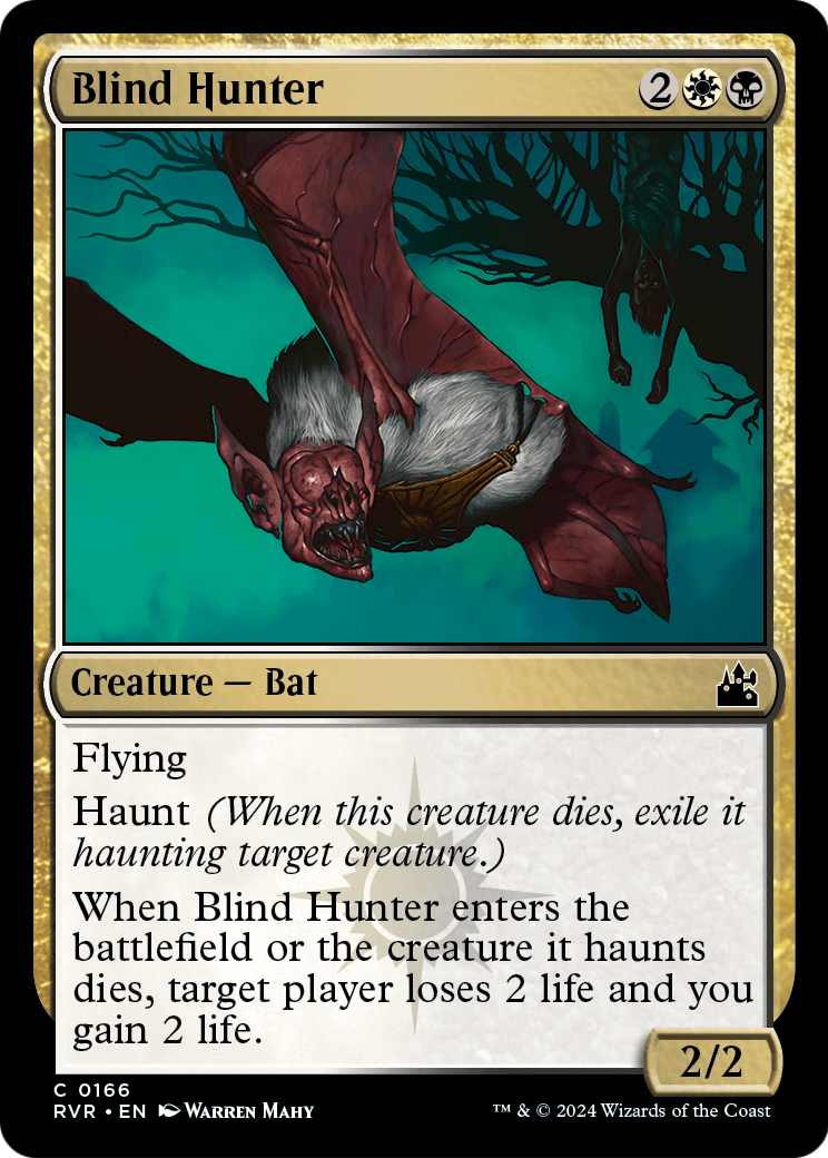 Blind Hunter (RVR-166) - Ravnica Remastered Foil