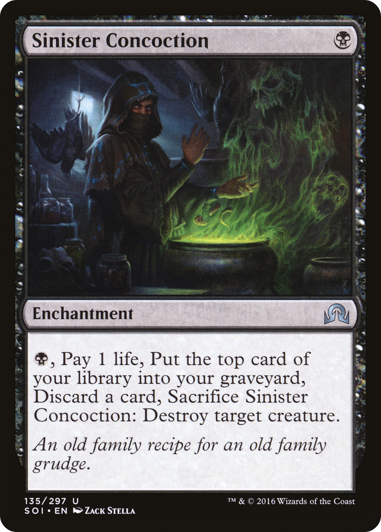 Sinister Concoction (SOI-135) - Shadows over Innistrad Foil