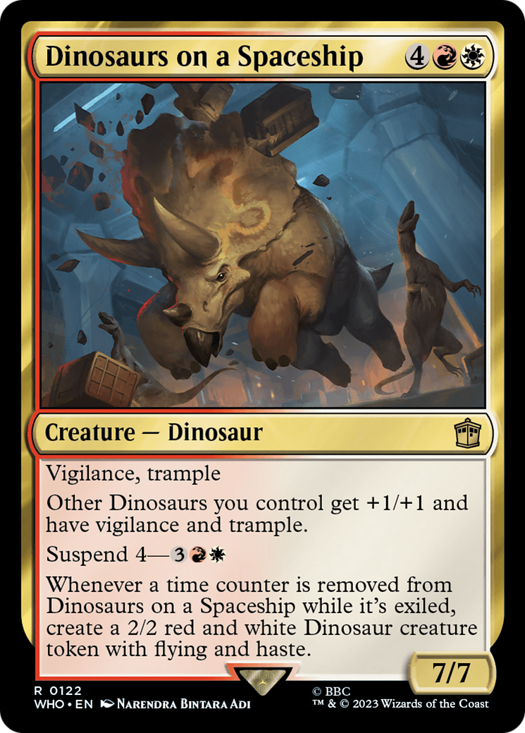 Dinosaurs on a Spaceship (WHO-122) - Doctor Who