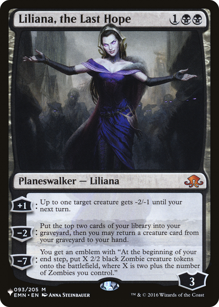 Liliana, the Last Hope (LIST-093/205) - The List