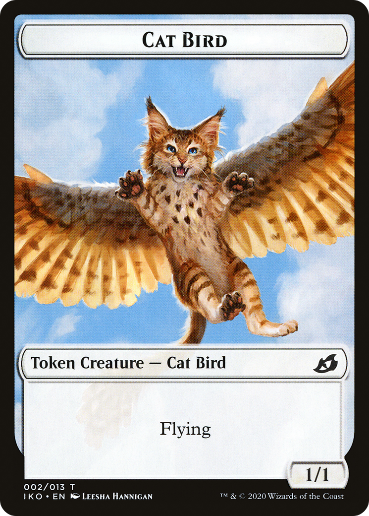 Cat Bird (TIKO-002) - Ikoria: Lair of Behemoths Tokens