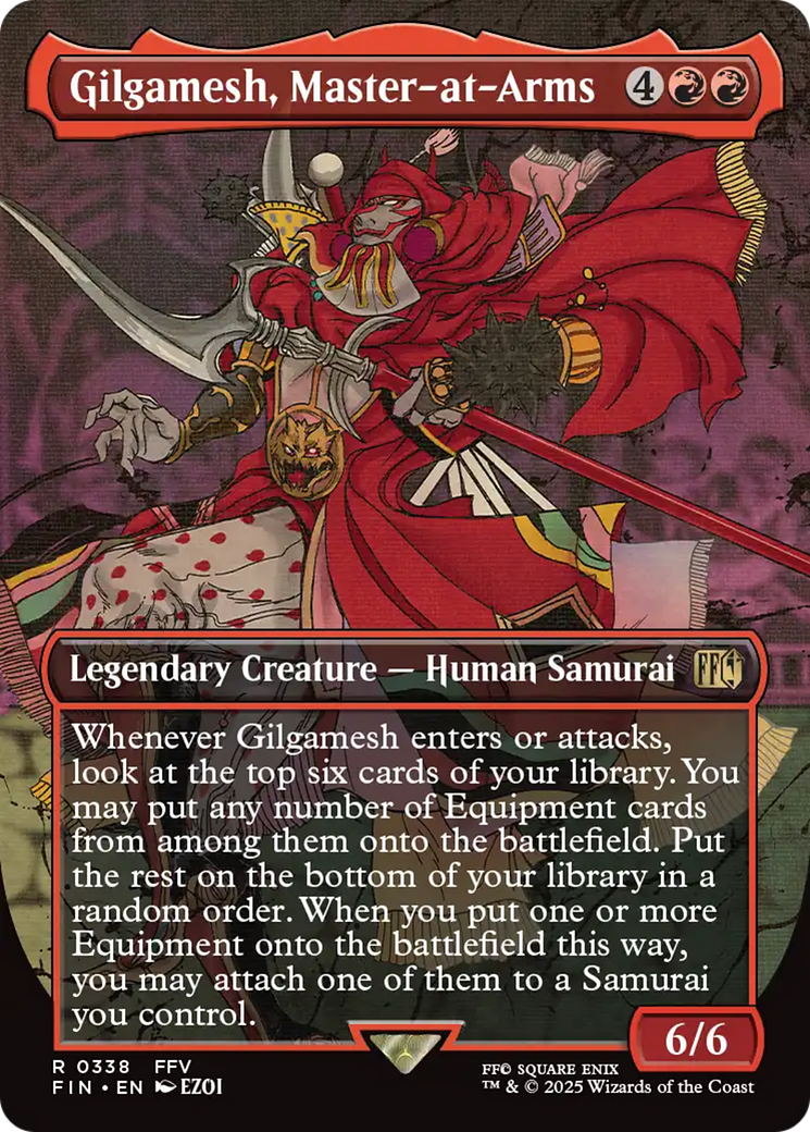 Gilgamesh, Master-at-Arms (Borderless) (FIN-338) - FINAL FANTASY (Borderless)