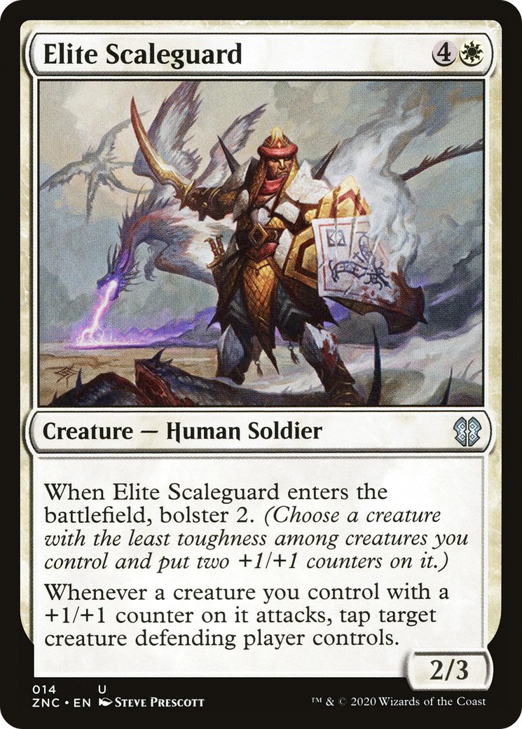 Elite Scaleguard (ZNC-014) - Zendikar Rising Commander