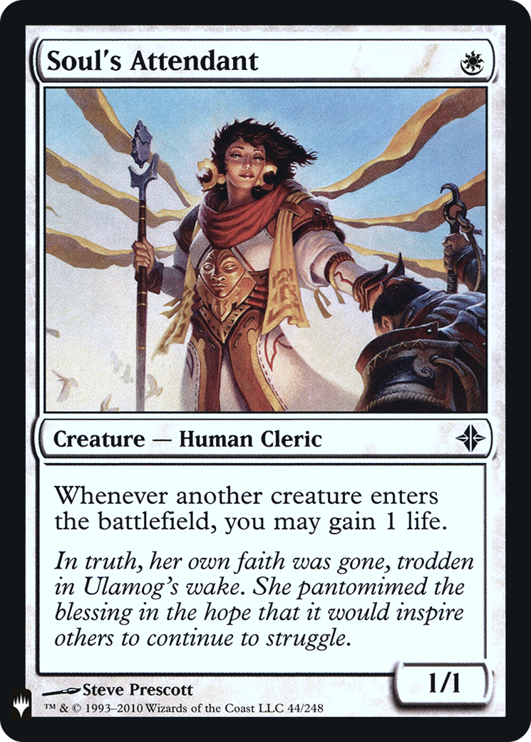 Soul's Attendant (LIST-044) - The List Foil