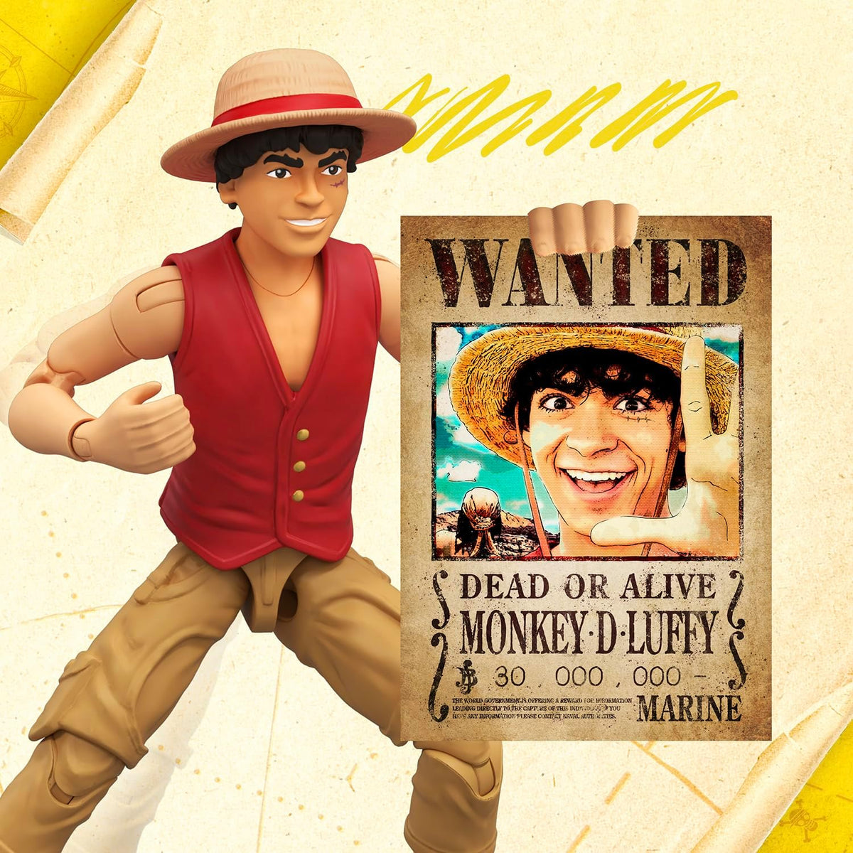 One Piece:  Monkey D. Luffy 15 cm Action Figure