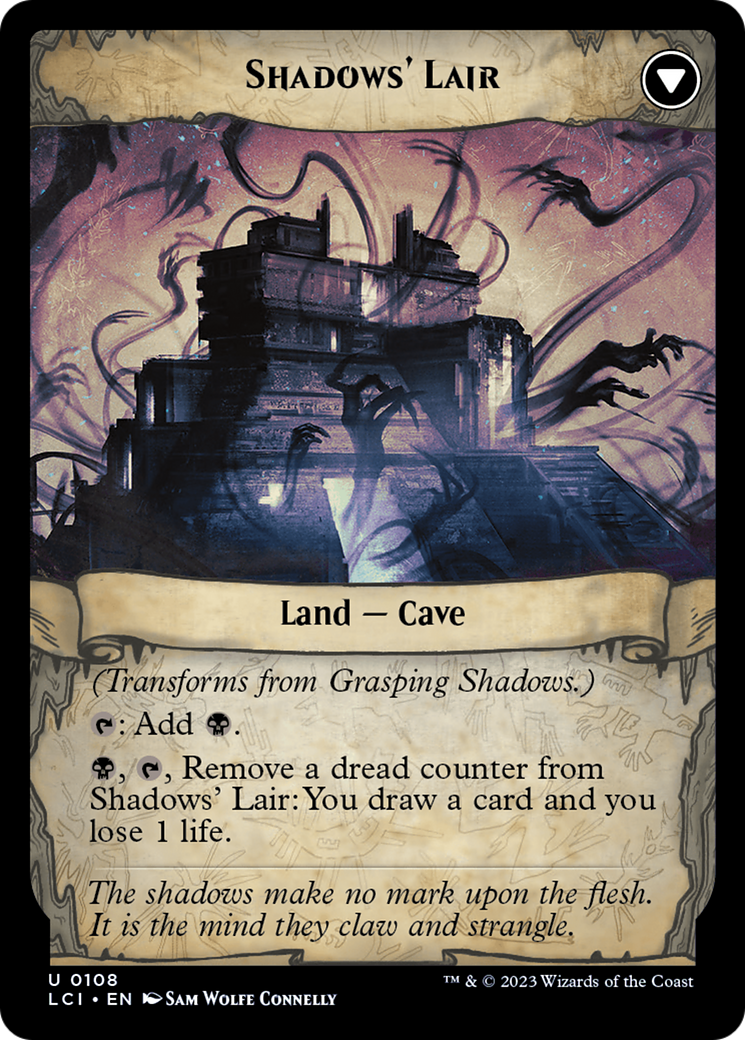 Grasping Shadows (LCI-108) - The Lost Caverns of Ixalan