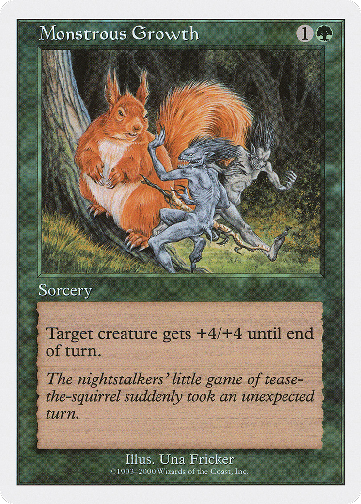 Monstrous Growth (S00-) - Starter 2000