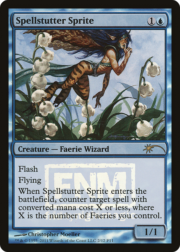 Spellstutter Sprite (FNM-) - Friday Night Magic 2011 Foil