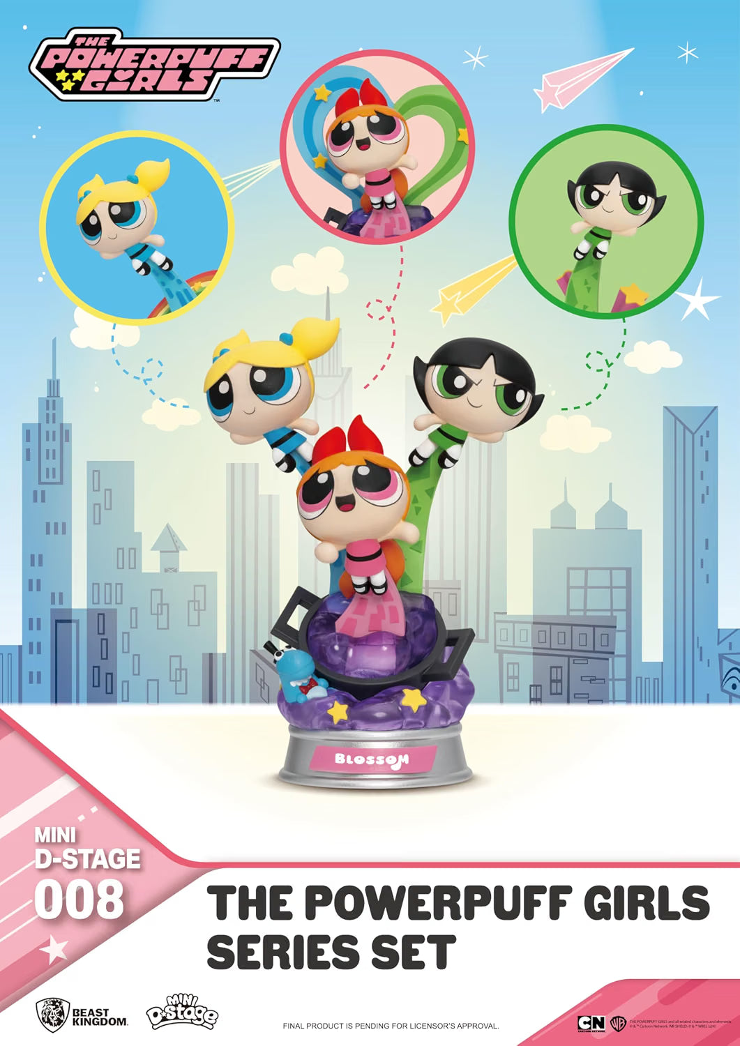Mini D-Stage: The Powerpuff Girls Figure Blind Box
