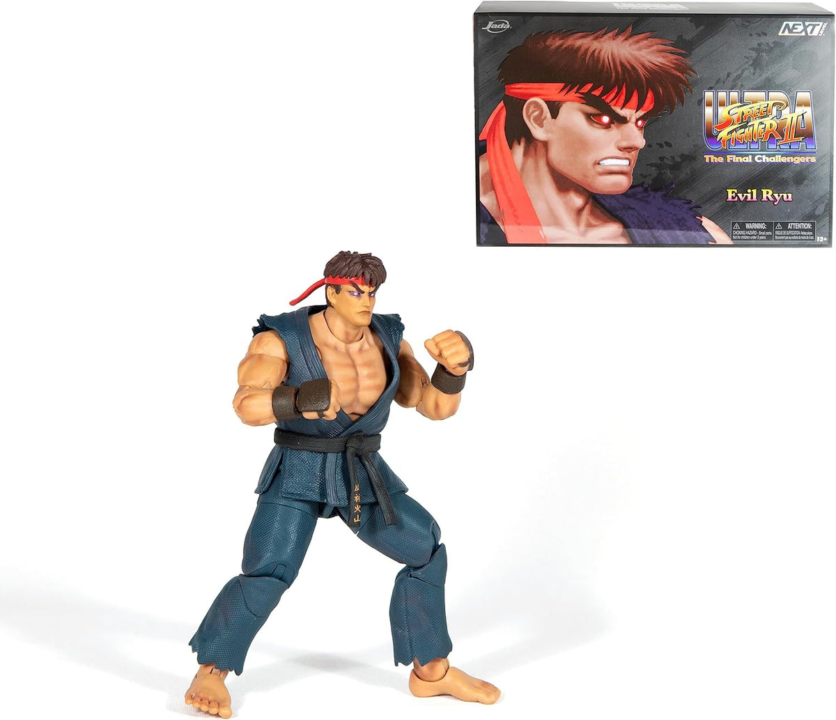 Ultra Street Fighter II: Evil Ryu 6 Inch Figure