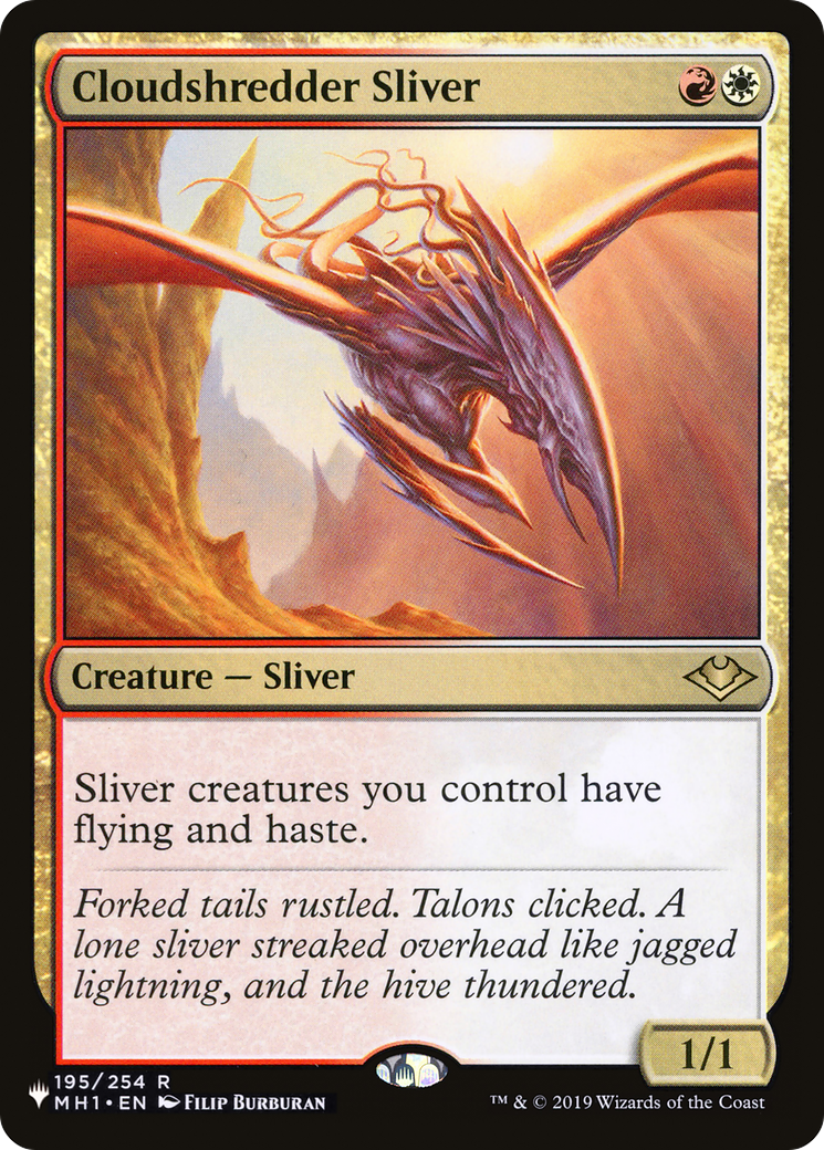 Cloudshredder Sliver (LIST-195/254) - The List