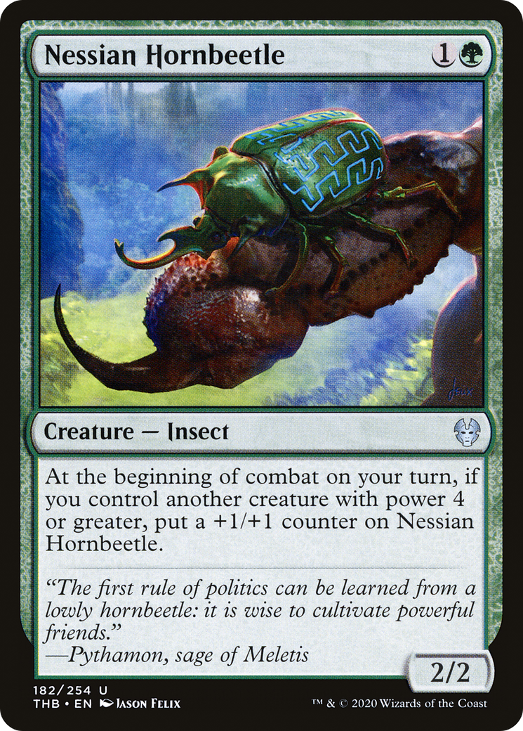 Nessian Hornbeetle (THB-182) - Theros Beyond Death