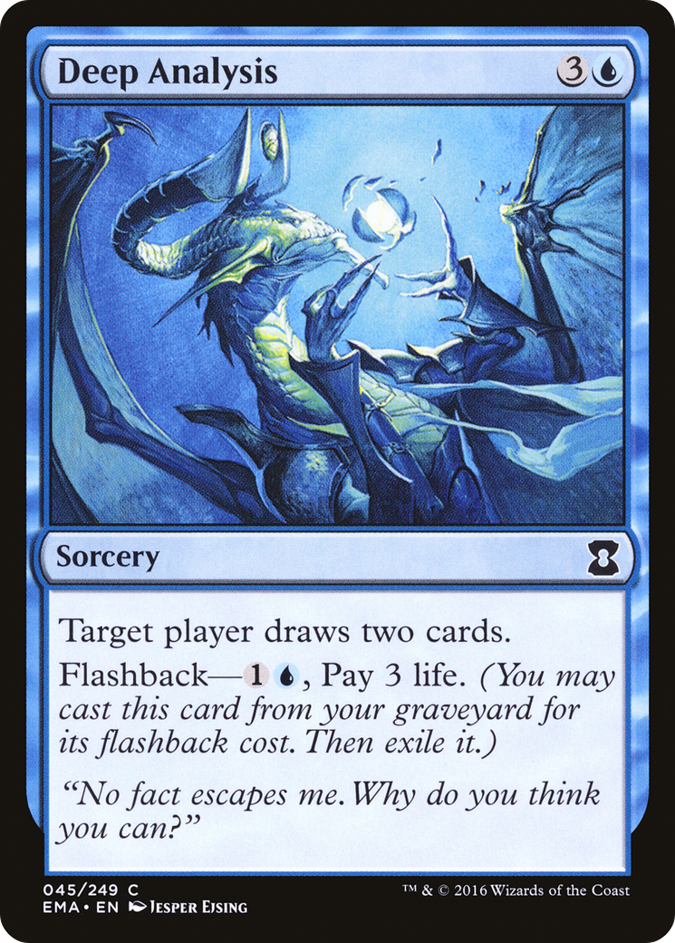 Deep Analysis (EMA-045) - Eternal Masters Foil