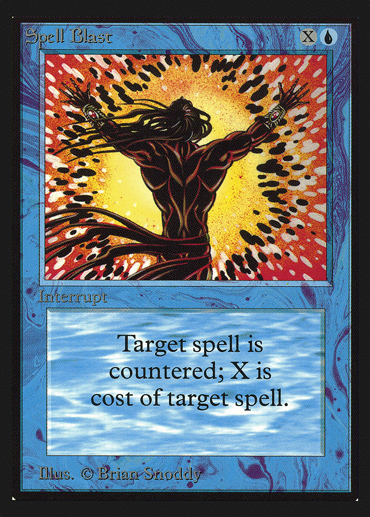 Spell Blast (IE) (IED-) - Intl. Collectors' Edition