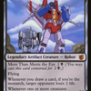 Starscream, Power Hungry (BOT-005) - Transformers: (convertdfc) Foil
