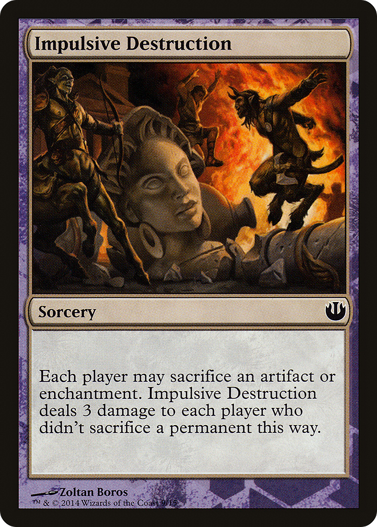 Impulsive Destruction (HERO-) - Defeat a God