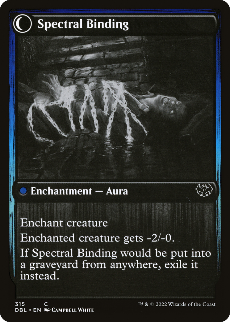 Binding Geist (DBL-315) - Innistrad: Double Feature: (Double Faced Transform)