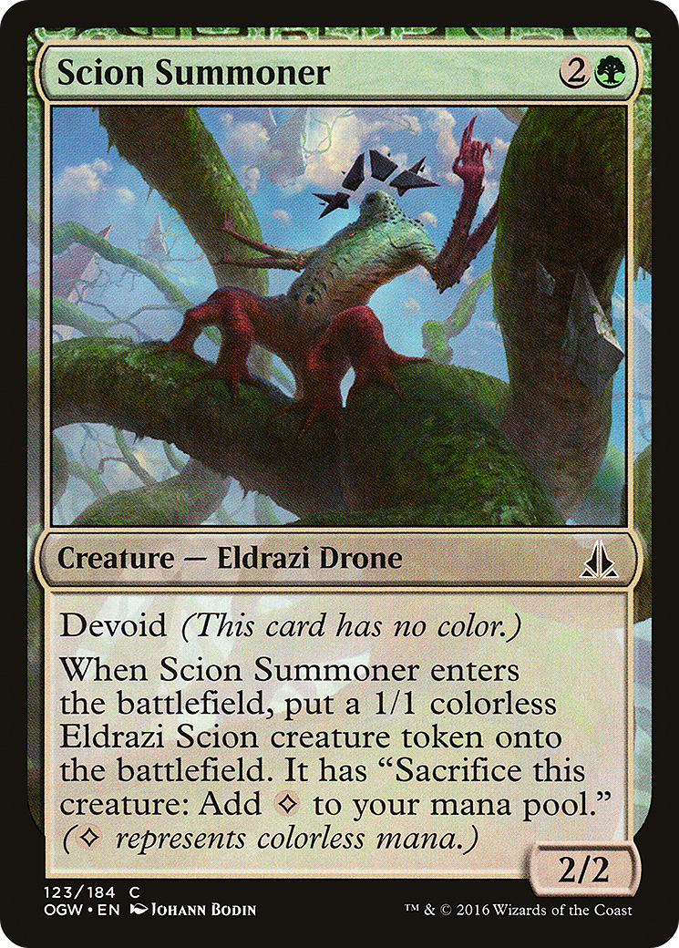 Scion Summoner (OGW-123) - Oath of the Gatewatch: (devoid)