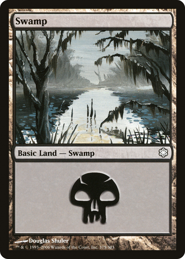 Swamp (375) (CTD-375) - Coldsnap Theme Decks