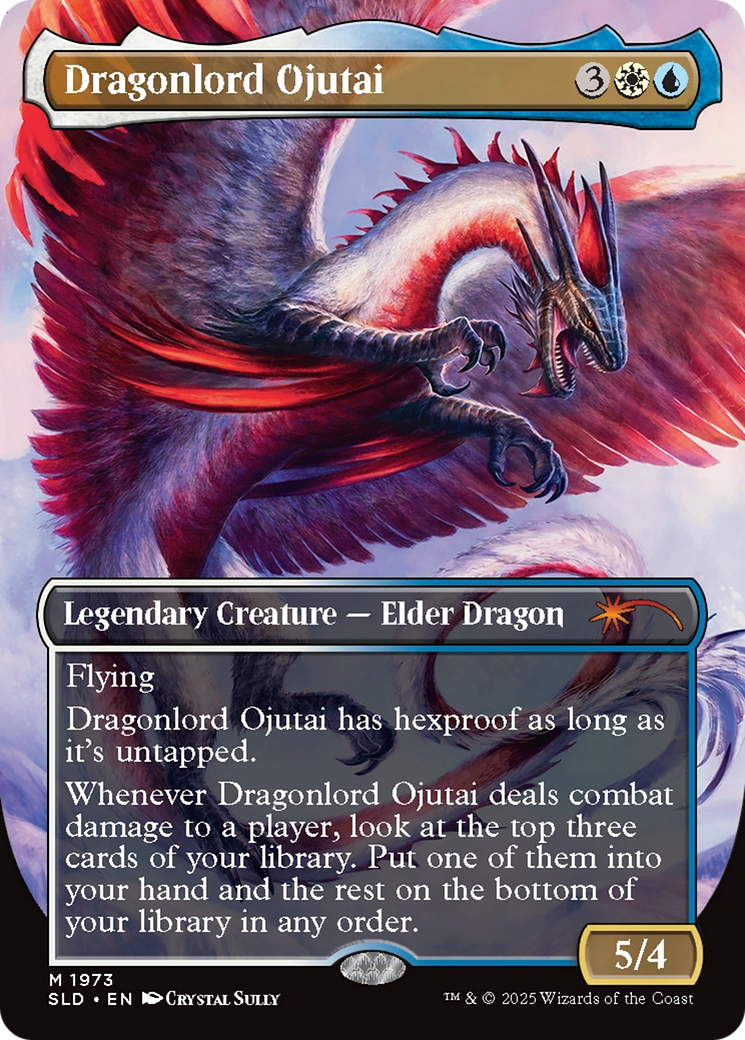 Dragonlord Ojutai (SLD-1973) - Secret Lair Drop (Borderless)
