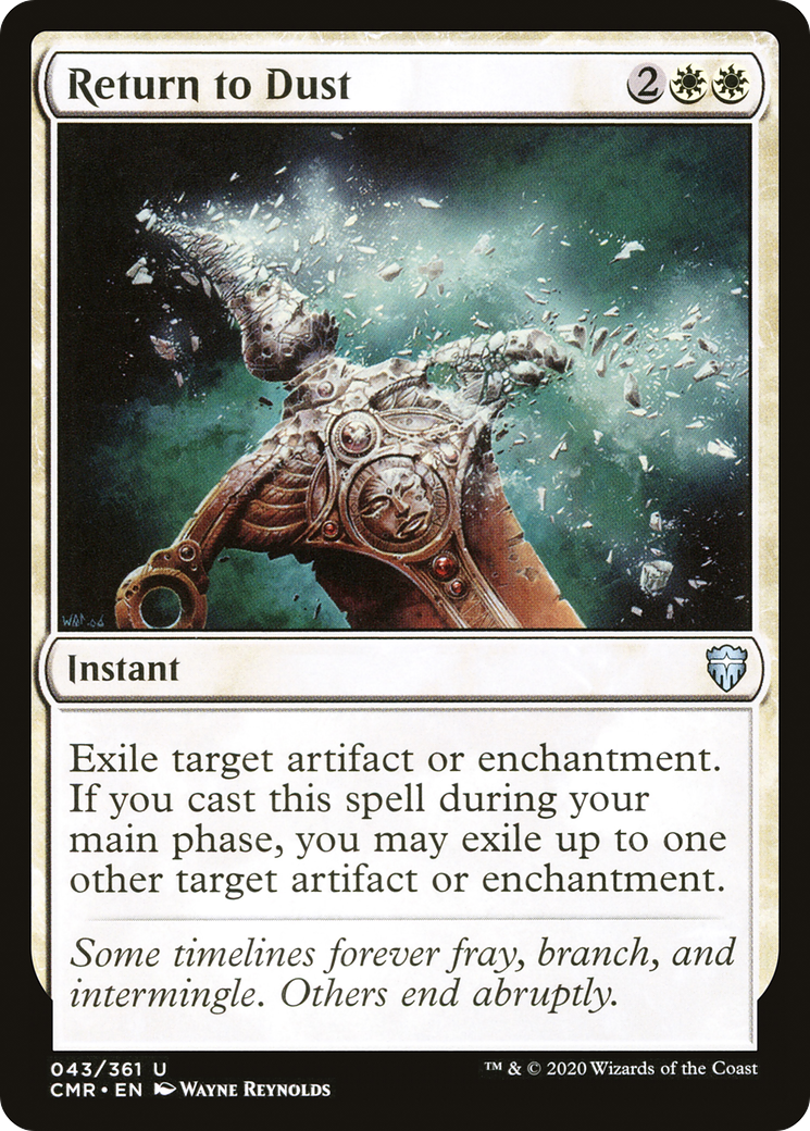 Return to Dust (43) (CMR-043) - Commander Legends Foil