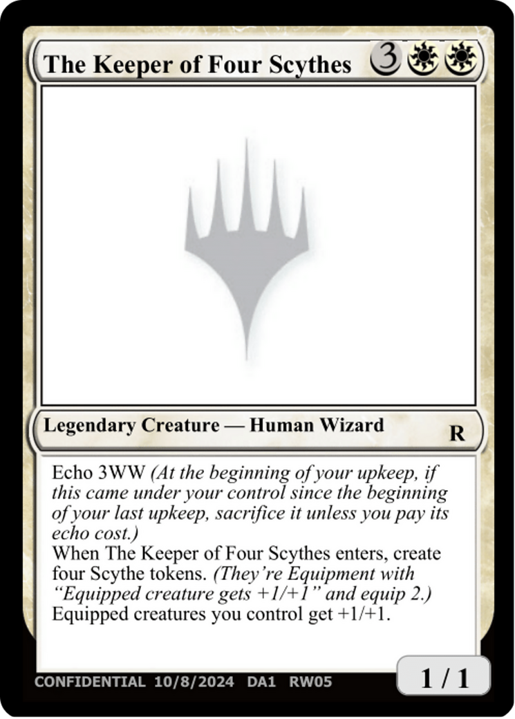 The Keeper of Four Scythes (UNK-RW05D) - Unknown Event