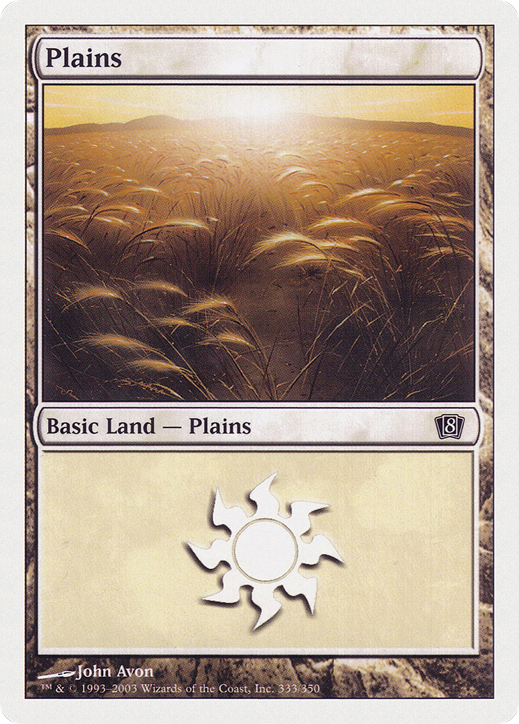 Plains (333) (8ED-333) - 8th Edition