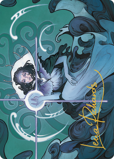 Vannifar, Evolved Enigma // Vannifar, Evolved Enigma (AMKM-038) - Murders at Karlov Manor Art Series (Borderless) Foil