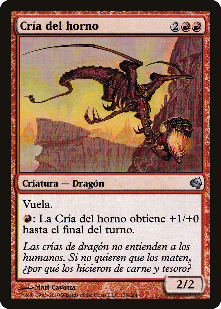 Furnace Whelp (Spanish) - "Cria del horno" (PS11-105) - Salvat 2011