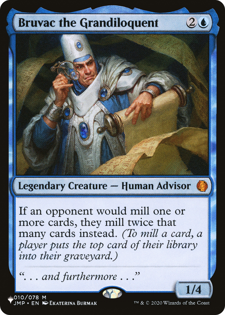 Bruvac the Grandiloquent (LIST-010/078) - The List