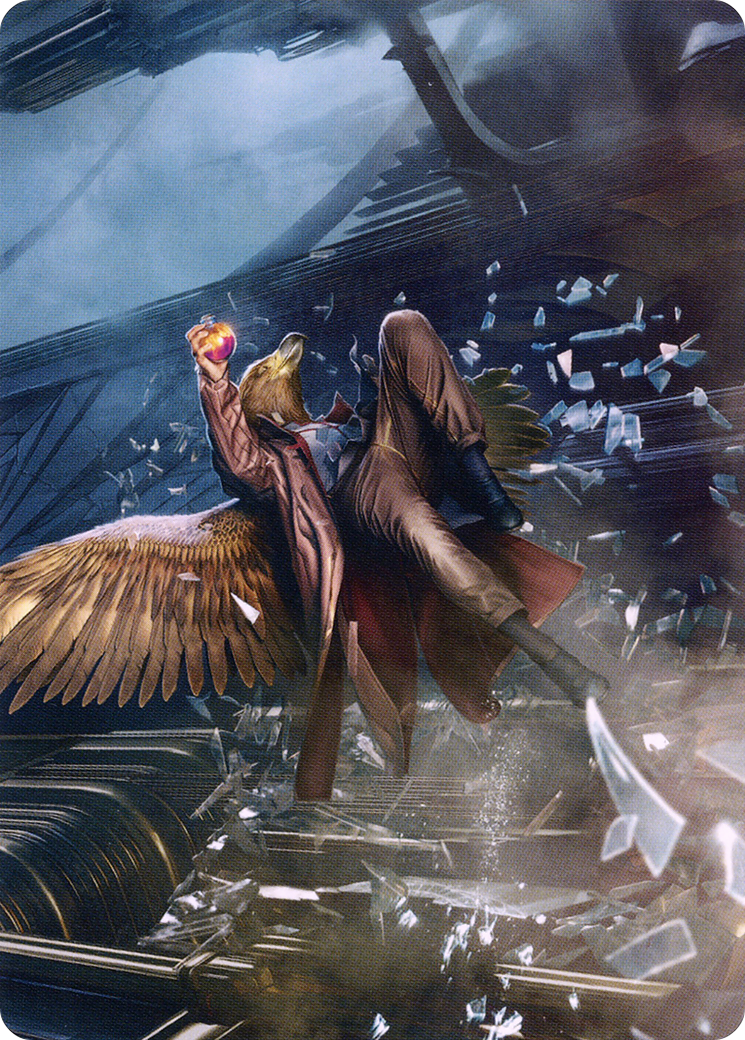 Skyway Robber // Skyway Robber (ASNC-055) - New Capenna Art Series (Borderless) Foil