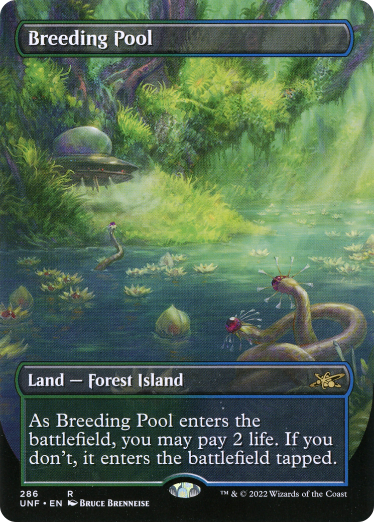 Breeding Pool (Borderless) (UNF-286) - Unfinity (Borderless) Foil
