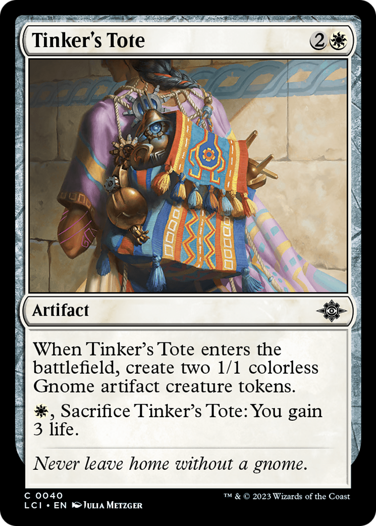 Tinker's Tote (LCI-040) - The Lost Caverns of Ixalan Foil