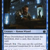 Overwhelmed Archivist (MID-068) - Innistrad: Midnight Hunt: (Double Faced Transform)